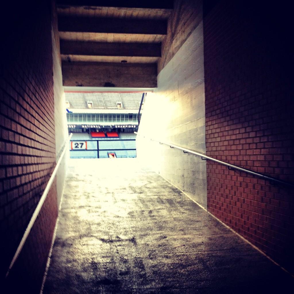 ObnoxiousAUfan's tweet photo. Who is ready to storm these tunnels in September? http://t.co/QkwanqjVpc