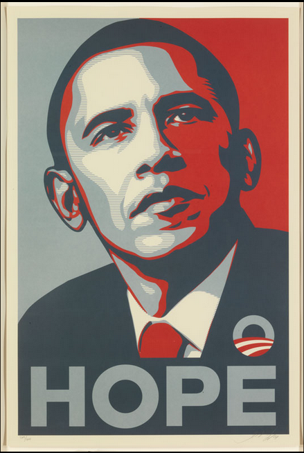 Happy Birthday We celebrate w/a look at our favorite Obama-inspired art  