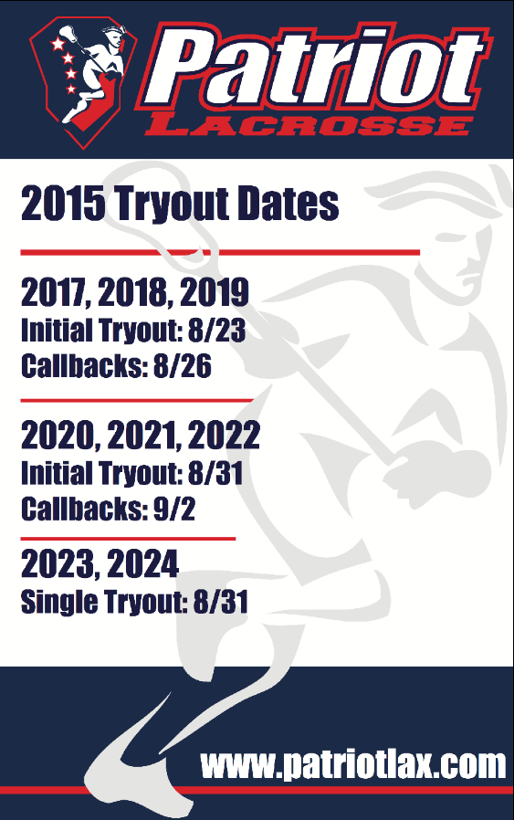 Inside_Lacrosse's tweet photo. Tryouts just around the corner. Come be part of the best #patriotlaxnj #lax #lacrosse #njlax #nscla @patriotlaxnj http://t.co/wiPr8jHkAb