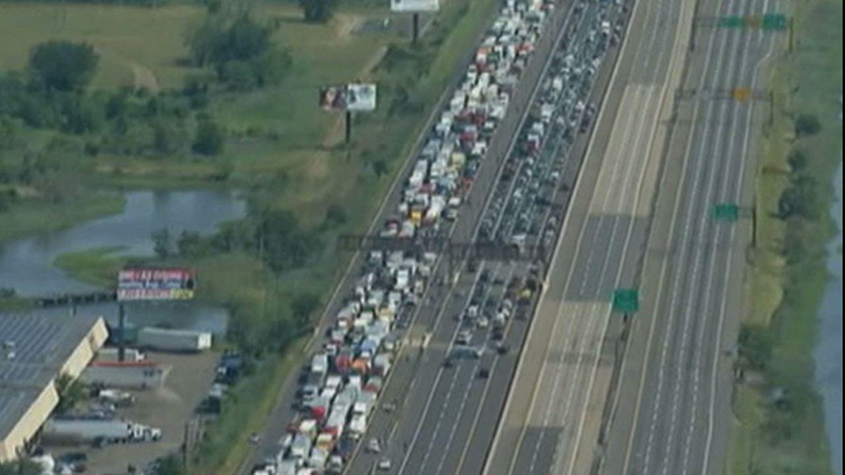 New Jersey Turnpike Traffic Map Map of world