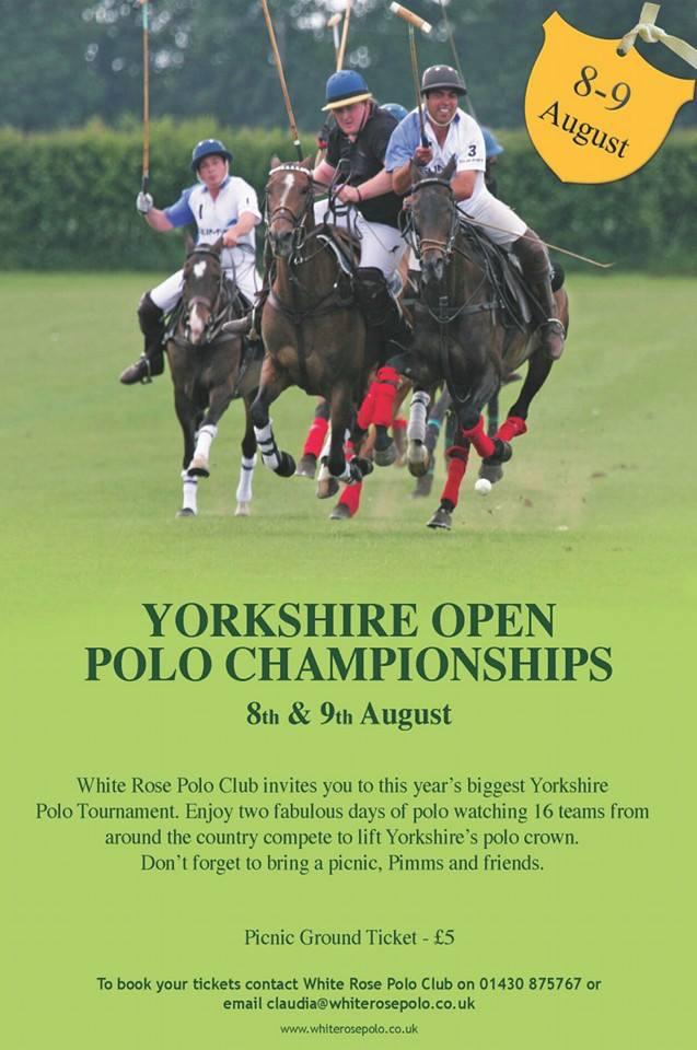 It's the #Yorkshire open #polo championships this weekend.. Come &amp; watch fast and furious #chukkas! #picnic #pimms