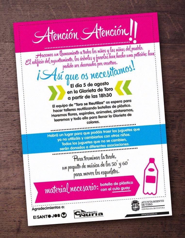 AlexGNG's tweet photo. Vamos que nos, mañana todos a reutilizar botellas en ##ToroSeReutiliza seguro que unas risas te sacamos! 😃😃 http://t.co/91ag0TV3SW