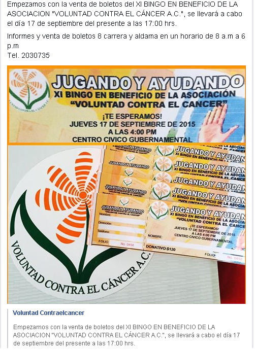 vcontraelcancer's tweet photo. Diviértete y Apoya a los niños que luchan por su vida contra el #cáncer Donativo $120.00   @eledgargerardo @Notiviza http://t.co/hB98mnGfca