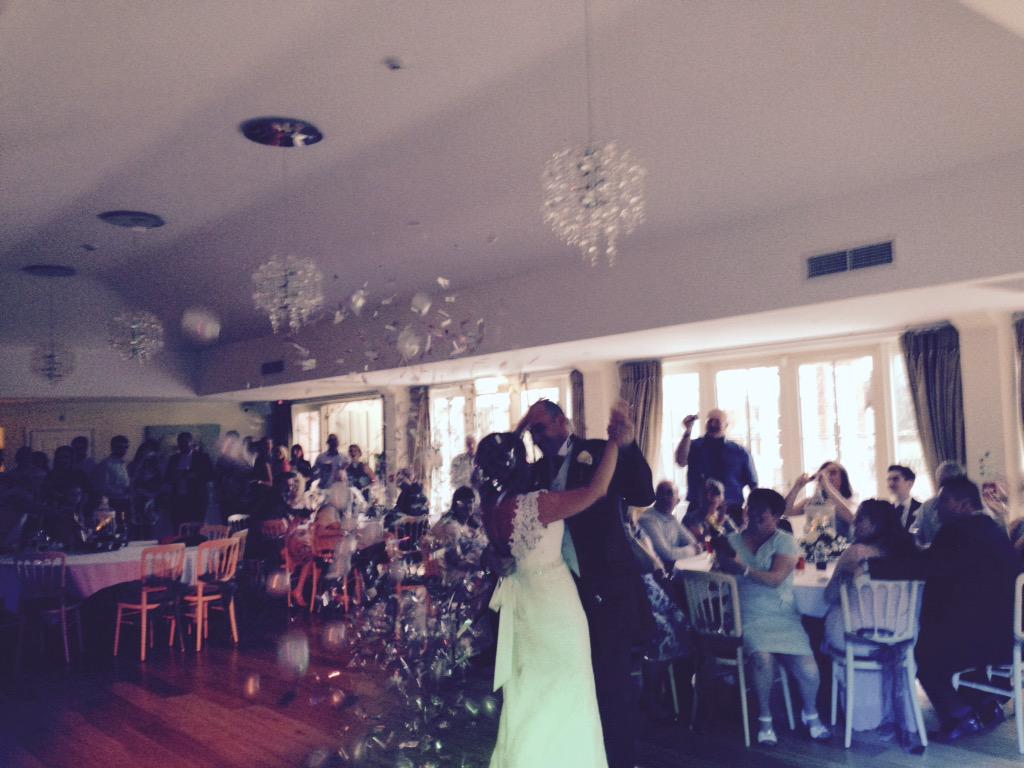 sensationdiscos's tweet photo. Congratulations to Lisa &amp; Simon Kessler celebrating tonight @KelhamHouse http://t.co/Oj14yrWLaQ
