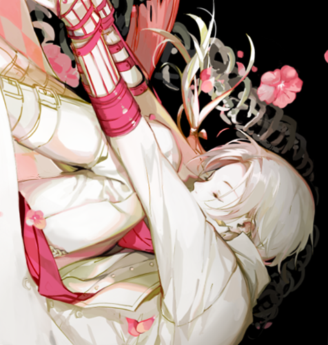 加州清光 「白い清光 ^ ^ 」|nineeeeeoのイラスト