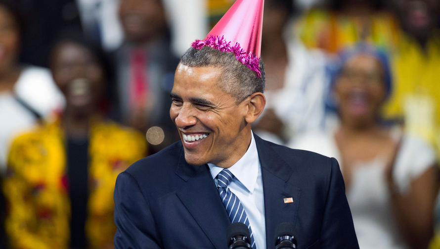 Happy birthday Barack Obama!  
