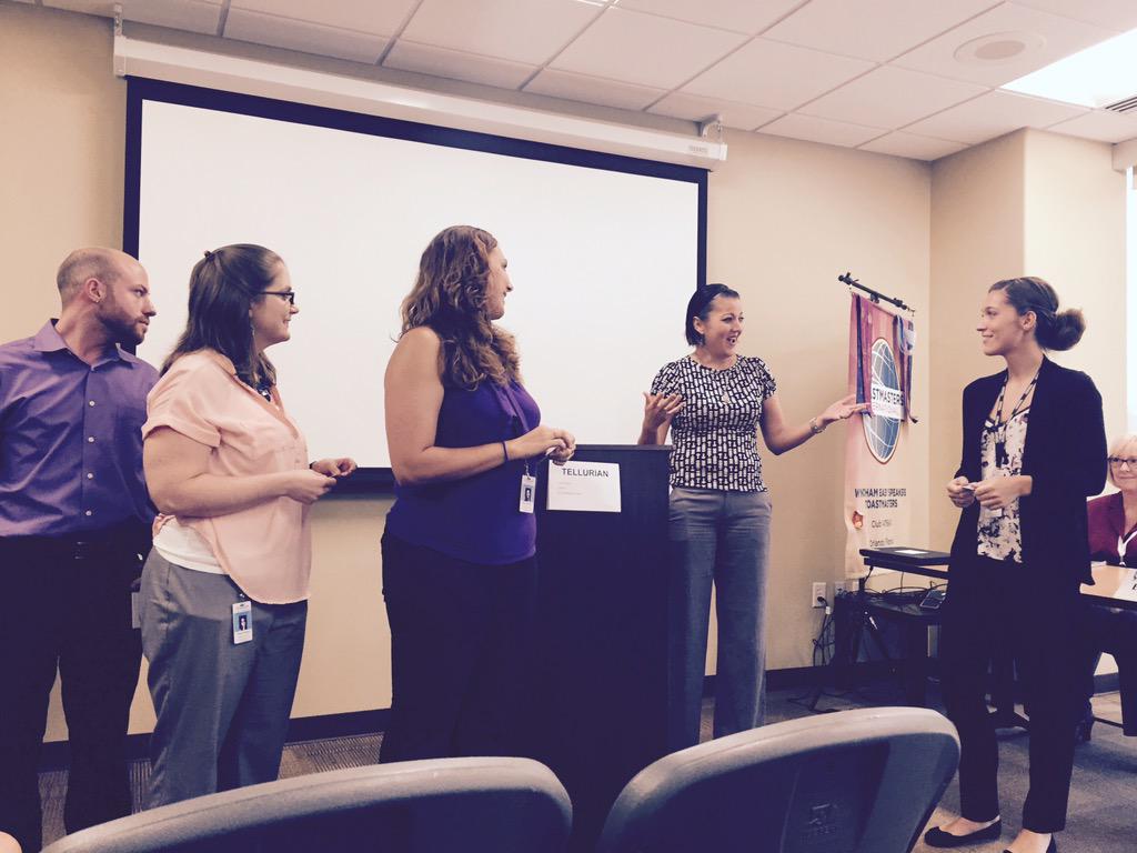 lissa_austin's tweet photo. Enjoyed our #wyntern participation  @Toastmasters today @wynvo http://t.co/KlSvLjrdpi