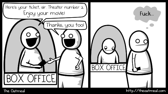 SencakeTheGreat's tweet photo. Speaking to employees like:

#awkward http://t.co/04R5S6s8ZA