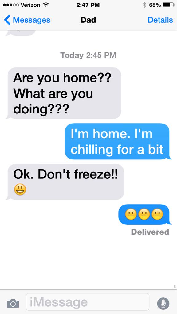 trob32's tweet photo. My dad.. Always with the jokes. http://t.co/zaR7wVoqDb