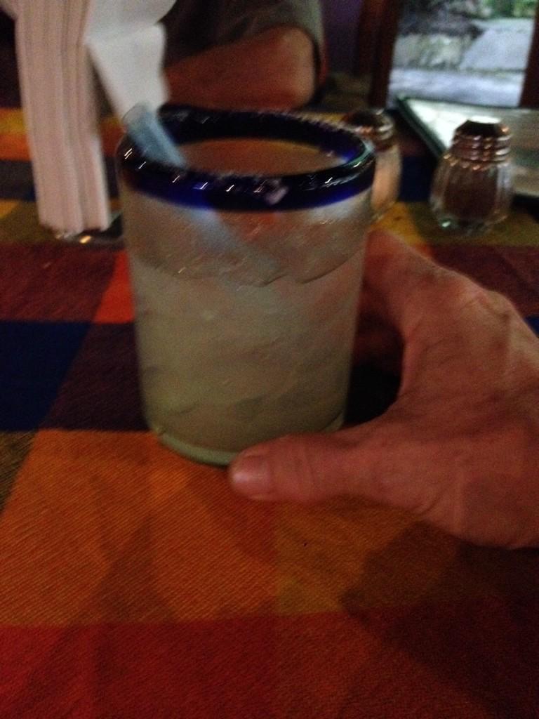 Enjoying a pain colada in #puertovallarta