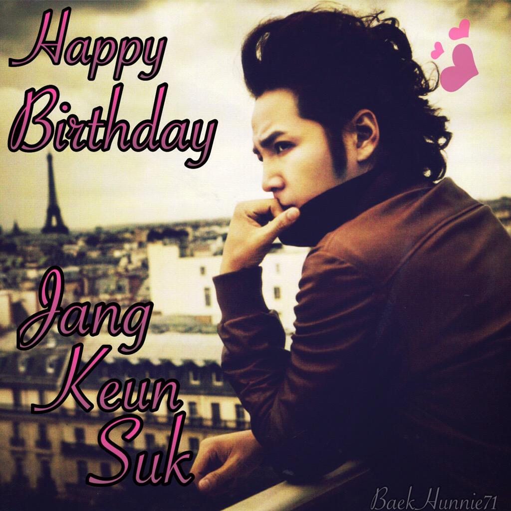 Happy Birthday, Jang Keun Suk Ssi!!     