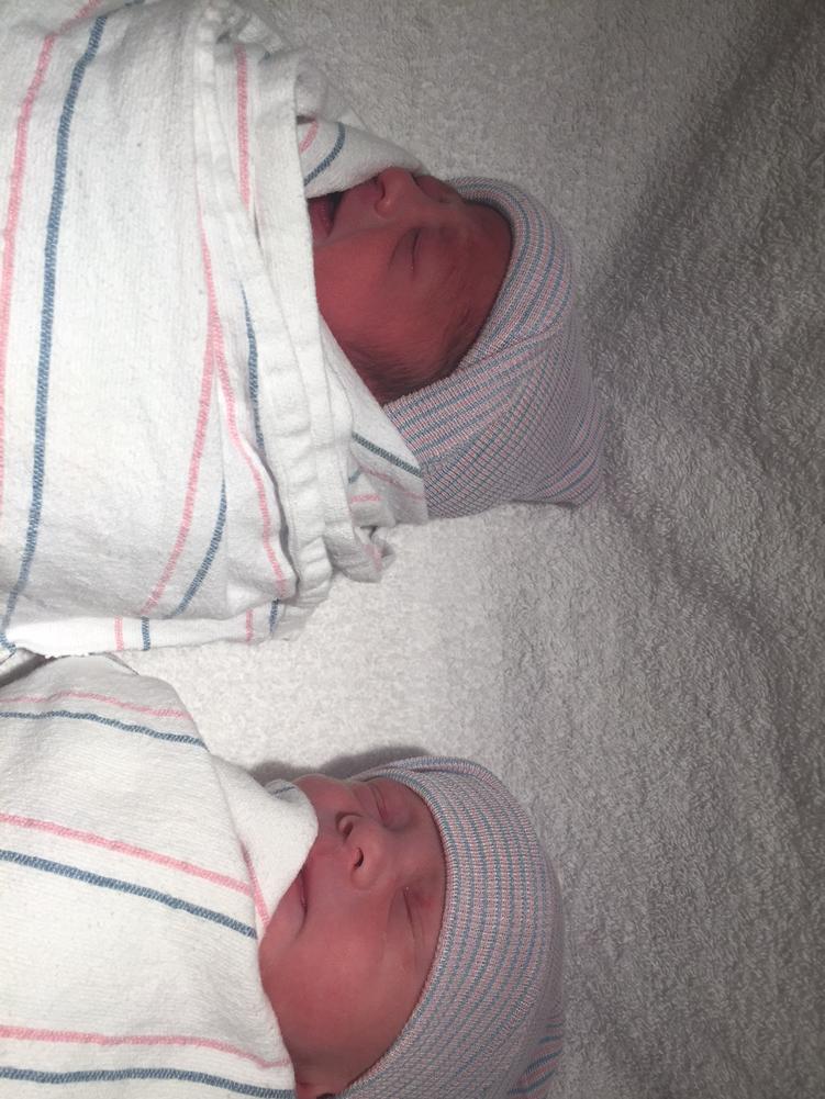 ChrisUbbens's tweet photo. I'm a proud uncle! Welcome the new additions to thr family. My niece Daegan &amp; nephew Everett #ubbenstwins http://t.co/sExbJqpFby
