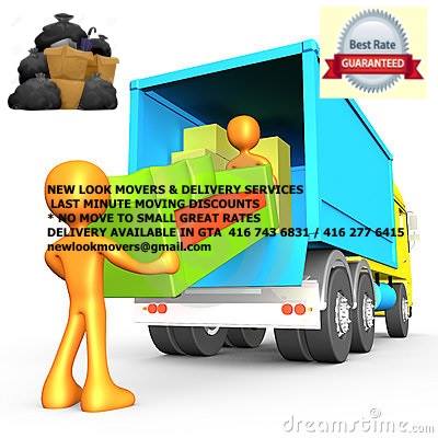 NEED ANY SHORT TERM DELIVERY CALL NOW 416 277 6415