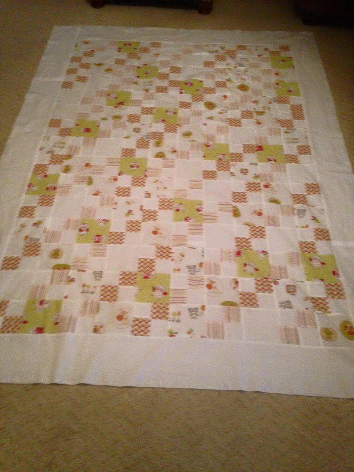 Available now for custom quilting,  UK single/USA twin childrens quilt #uksopro #FPSBS #childsbedroom