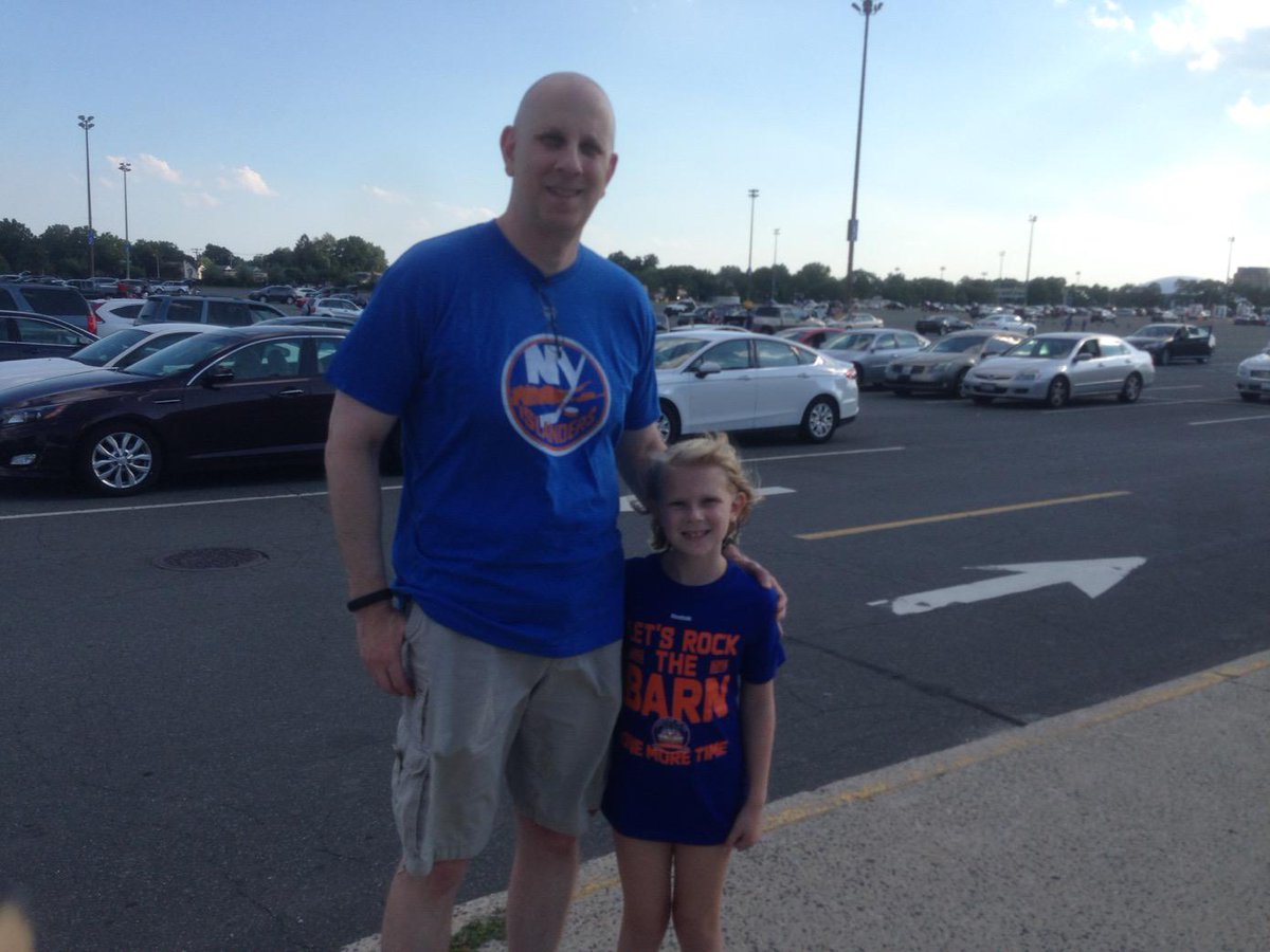 Neil Miller, 51, of Plainview shares his love of Billy Joel with daughter Brooke, 9. #lilovesbillyjoel