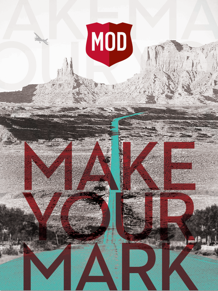 MODPizza's tweet photo. How will you make your mark, #MODsters? http://t.co/vUxgb8z1hj