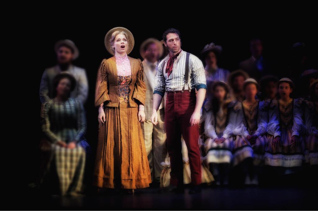 MollyMustonen's tweet photo. Final #performance this week. @UFOMT #Broadway #classic #Carousel.  #NeverWalkAlone @WesMasonStage @encompassarts http://t.co/TL8GFlQ83O