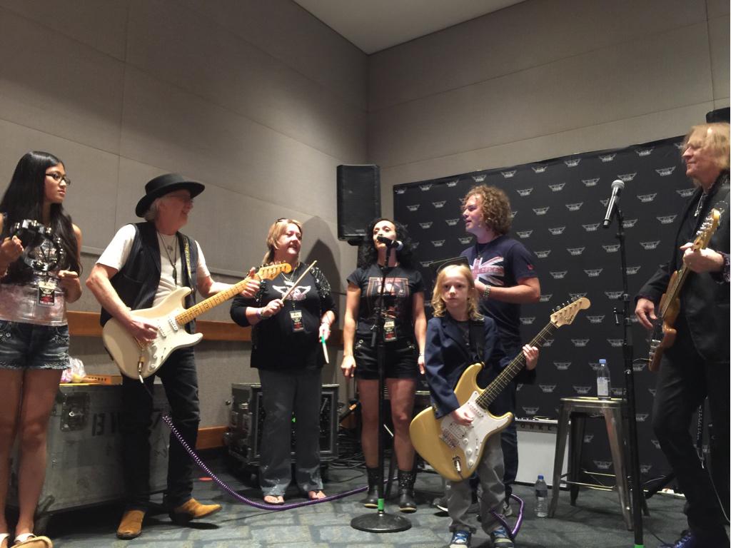Aerosmith on Twitter "Tom, Brad and Buck live from The Tuning Room