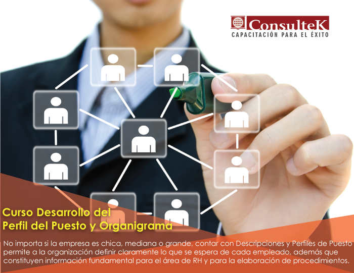 ConsultekMx's tweet photo. Curso Desarrollo del Perfil del Puesto y Organigrama. #Consultek. http://t.co/pXy7eEUX5J