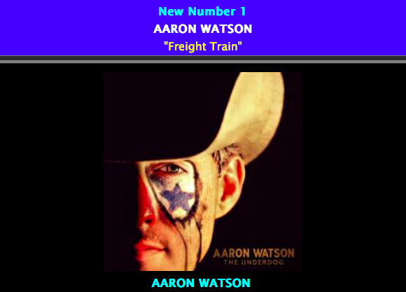 aaron_watson's tweet photo. THANK YOU Texas Radio for another #1 Single with "Freight Train" You guys are AWESOME!!!  NEW Single coming soon! http://t.co/IxHZdkxi82