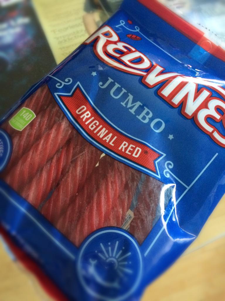 wildheartgirl's tweet photo. I found Red Vines. They are gross ๐ #Fringe #sorryWalter ;) http://t.co/zcQzw6ufXj