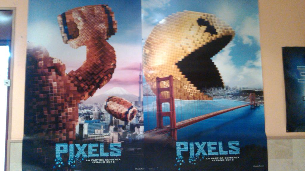 sonypictures_es's tweet photo. RT @lariust5: Acabo de ver #PixelsLaPeli de las mejores películas y de mis favoritas!!😄 @sonypictures_es #pixels http://t.co/9axs2J8Ar8