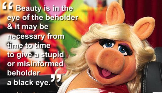 jeffperera's tweet image. YASSS Miss Piggy is my girl! 
...I mean she's my girl like, my homie. She is her own person! #DontStartRumours