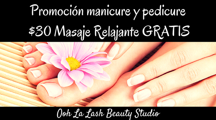 oohlalashpty's tweet photo. Disfruta de nuestra Promoción manicure y pedicure: $30 Masaje Relajante GRATIS. http://t.co/LRr9mIBAyg