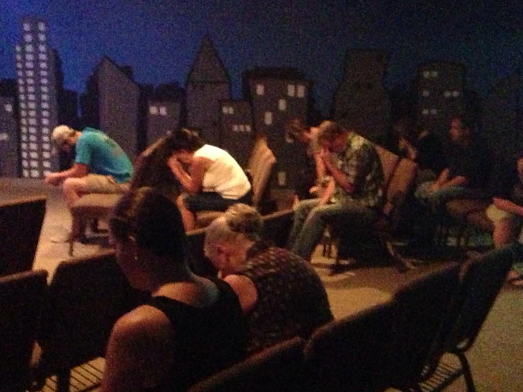 CFCHURCHTV's tweet photo. Adults praying in the Kids Sanctuary. #21CFC http://t.co/KWXc55tgYJ