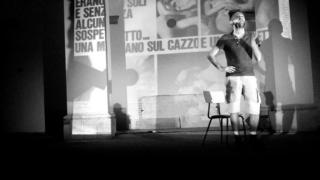 La murgia di @robertocorradino è pietra. #skàuschê al #festivaltroiateatro