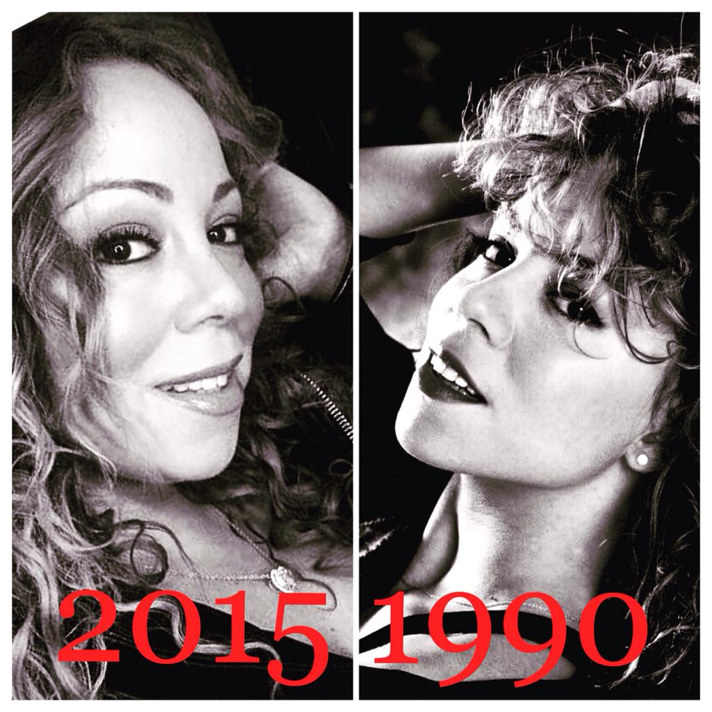 tazirishlamb's tweet photo. Ok @MariahCarey I made a lil comparison. How the F*Ck are you #DefyingTime RT #FLAWLESS http://t.co/asaz0oCo2Y