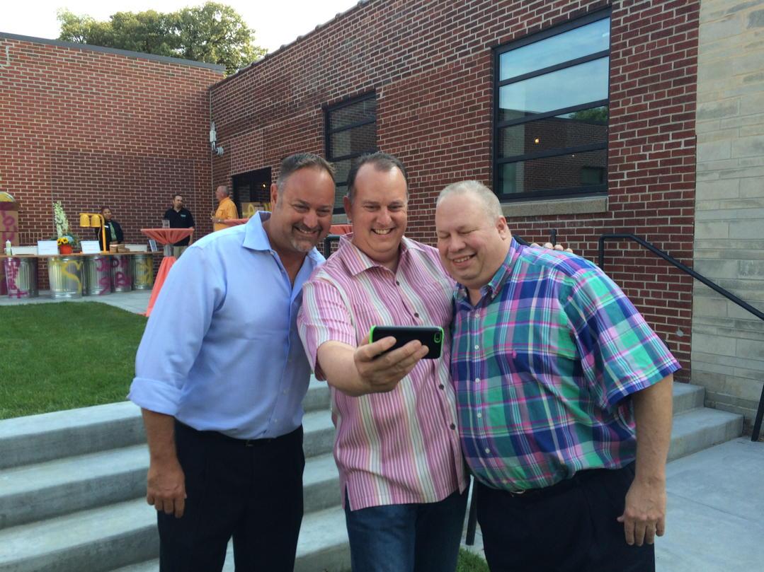 FoundersOneNine's tweet photo. Selfie stations starting up!  Where's the costumes? #meetfoundersonenine http://t.co/oL4a0VjP8W