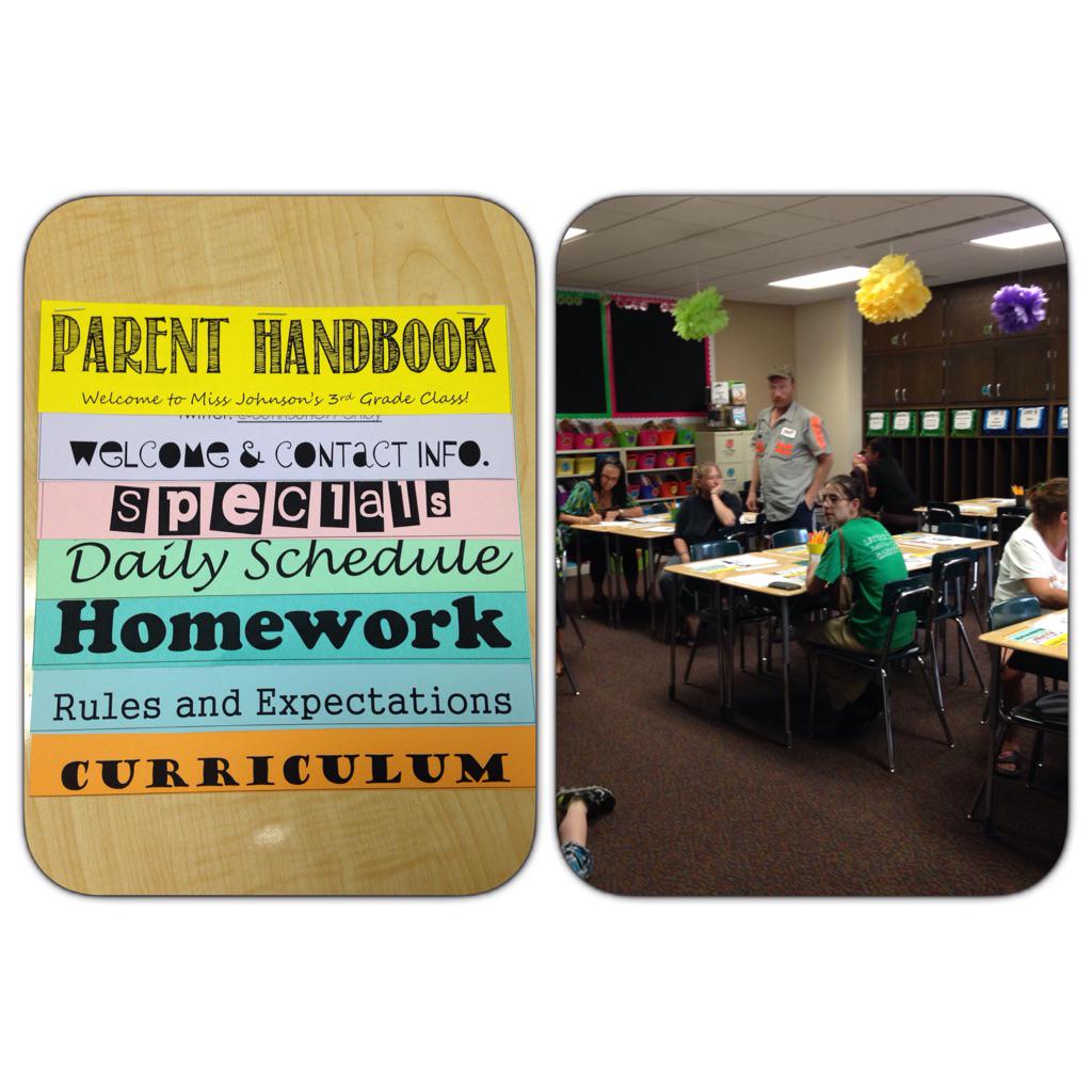 Back to School Night!!!