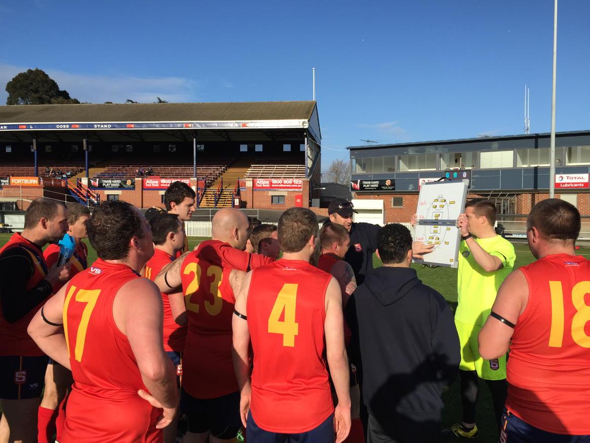 AFLCommunity's tweet image. South Australia leading by 20 points over Tasmania at quarter time on day one at the @AFL National Inclusion Carnival