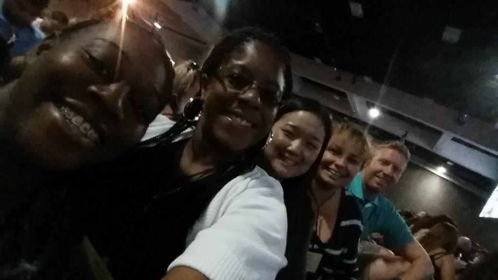 Sandrini is ready to be inspired by AVID's  wonderful speakers.