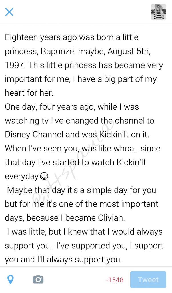 In Spain it\s your birthday so happybday to you, hbday to youu, hbday dear liv, happy birthday to youu  