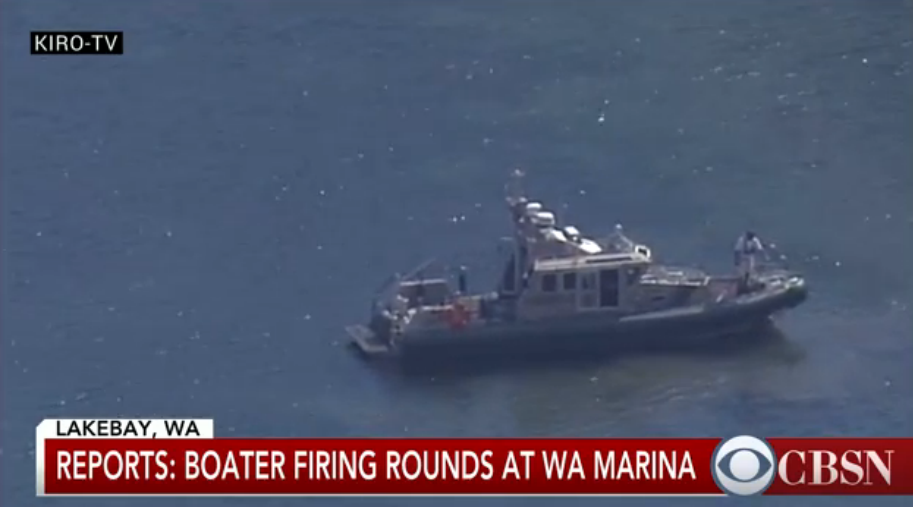 Man Ready To Detonate Bombs & Shoot Off Guns On Boat In Lakebay Marina