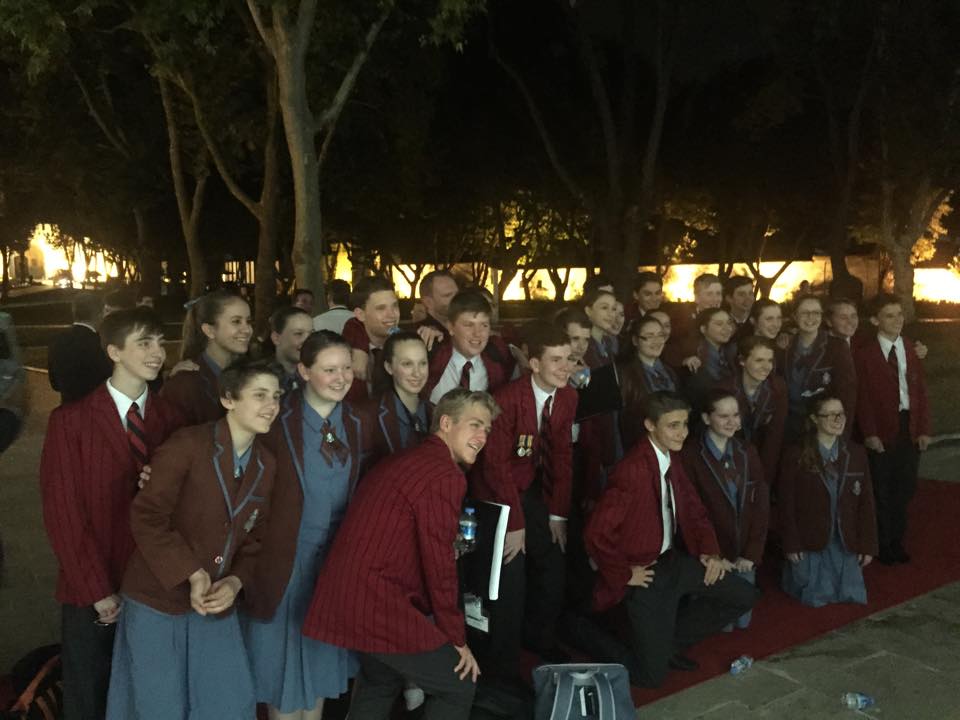 GTCulture's tweet photo. "Great performance tonight. Off to Lone Pine in the morning" #GTAHSGallipoli http://t.co/5x7qpQ6i9b