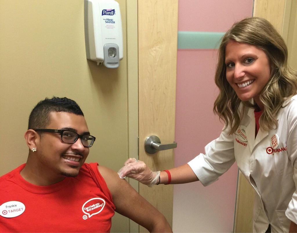 Ty <a href="/JLMottolaTGT/">Jessica Mottola</a> for my #Flushot #T2853 #D450! <a href="/tmotmac/">Tom MacWilliams</a> <a href="/LilesLaura/">Laura Liles</a> <a href="/S2Roche/">Stefanie Roche</a> <a href="/JeminAmin/">J A</a>