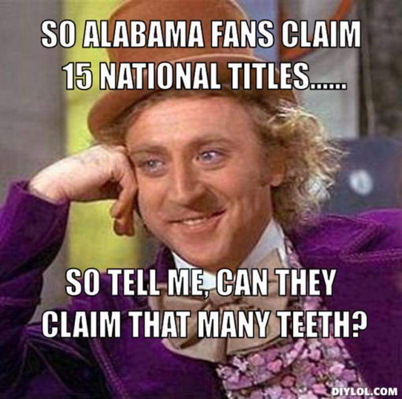 Buckeyefanohio7's tweet photo. #BamaBlows #RollHigh #RollAss #Alabama #NCAA #CFB # http://t.co/cu2pKd0W3w