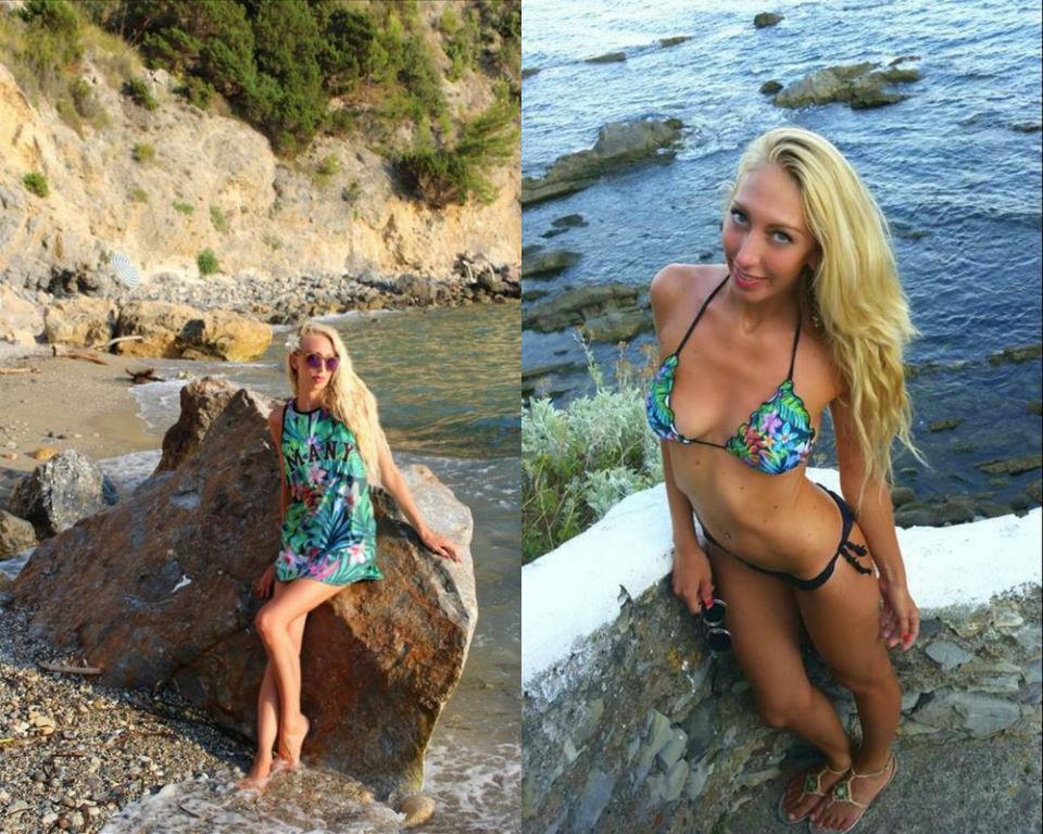 Sara_DressyGal's tweet photo. http://t.co/ubXTDMOmo3 #tshirt #top #bikini #hawaian #sporty #fresh #madeinitaly #manymilano #Blonde #blog http://t.co/yKsXZwWydK