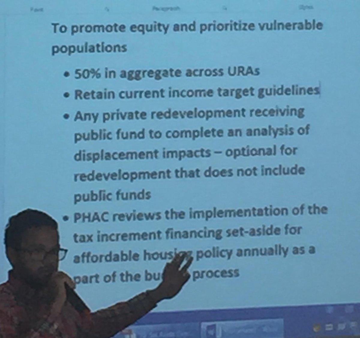 WelcomeHomeOrg's tweet image. Here&apos;s the motion and the vote is unanimous! Way to go @PortlandHousing Advisory Commission! Let&apos;s take TIF to 50%