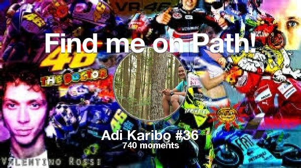 diptabryq's tweet photo. I've shared 740 memories with my friends on #Path - see them now at http://t.co/R3yiH9mvJ7! #thepersonalnetwork http://t.co/751tqCP0Wa