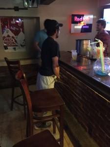 whatsupboosh's tweet photo. The Bar-Hugger. One of many methods in The Fraternity Gentleman's Guide To Public Urination: http://t.co/WbaHP9PclA http://t.co/Ep1XVNHWKH