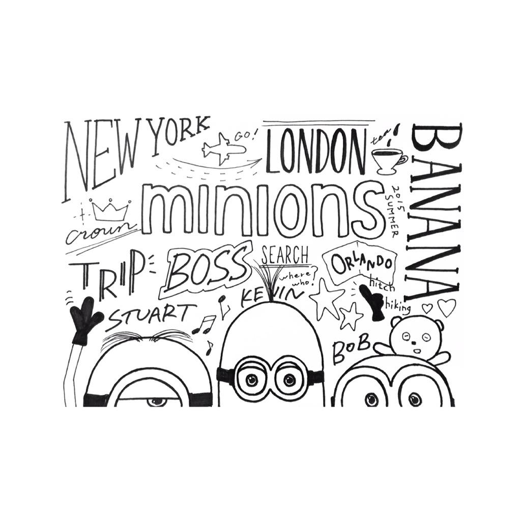 Trunk By Mina ミニオンズ観てきましたよう 可愛すぎたー 久々のモノクロイラスト Minions ミニオンズ イラスト Illustration Http T Co Ecwwyan7fi Trunk By Mina ミニオンズ観てきましたよう 可愛すぎたー 久々のモノクロイラスト Minions ミニオンズ イラスト Illustration Http T Co Ecwwyan7fi