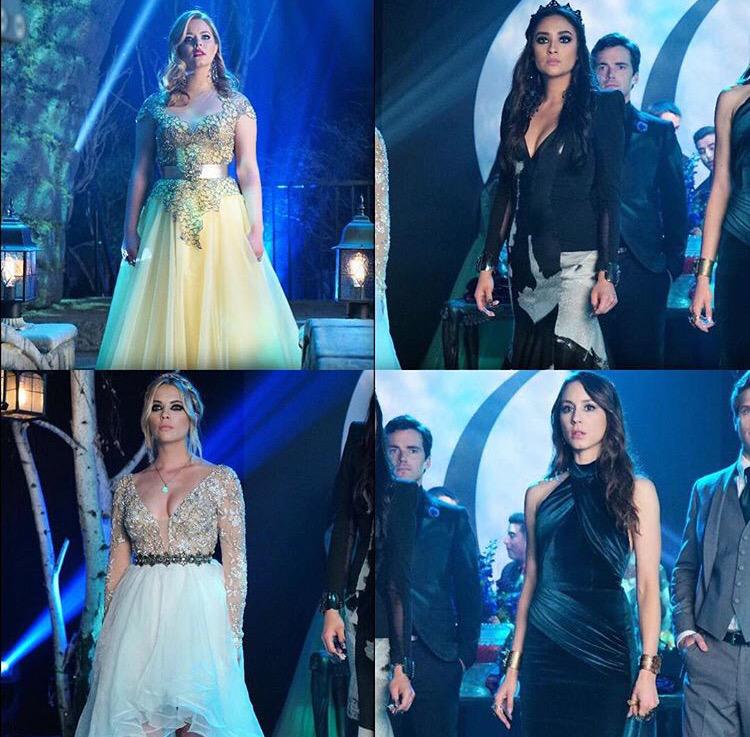 mautrice's tweet image. They are giving me life. 😍😭🔥 #PLLProm #PLL #PrettyLittleLiars