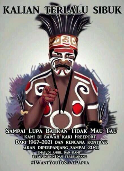 #IWantToSavePapua