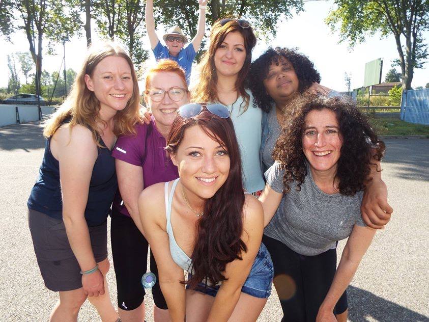 Tittch's tweet image. #hellocampers Photobomb!