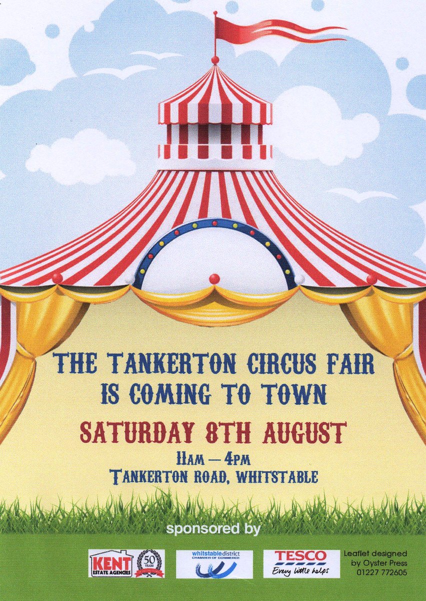 It's all about #TheTankertonCircusFair this week, only 3 sleeps to go and we're so excited.