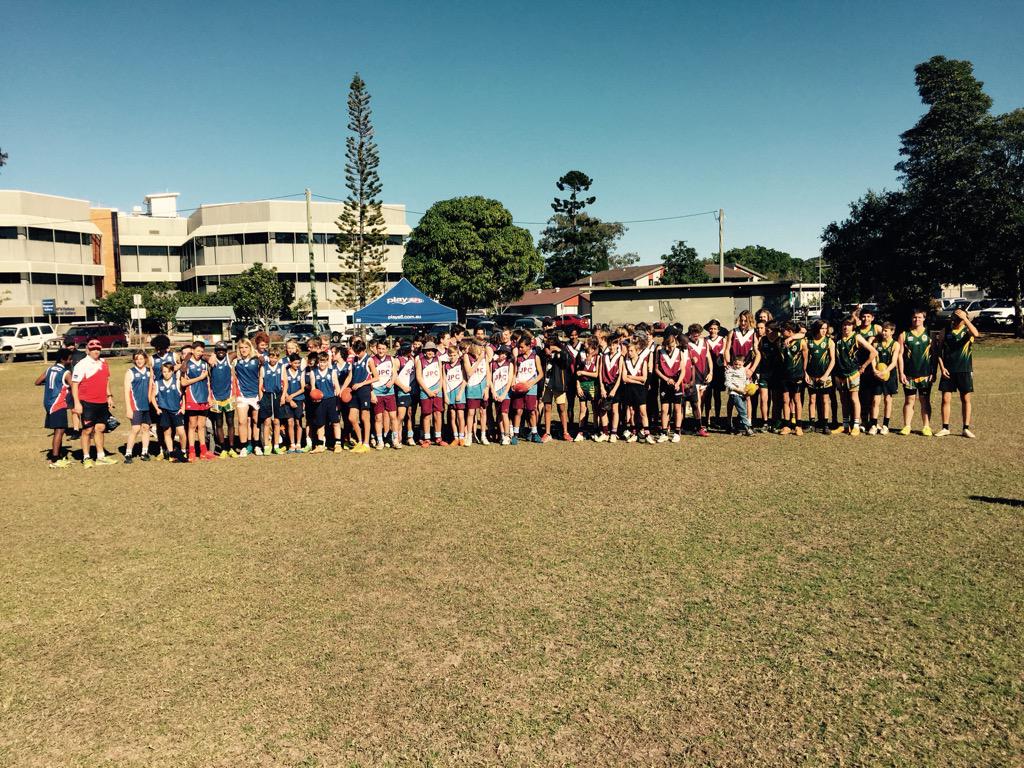 AFLNNSW's tweet photo. Great day of U15 @AFLSchools footy @sydneyswans Cup in Coffs with 4 schools in attendance. The winners - Toormina HS http://t.co/Xr21fDuGDS